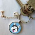 porte clé husky