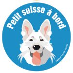 Le berger suisse (autocollant)