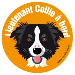 Le Border Collie (autocollant)
