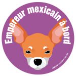 Le chihuahua (autocollant)
