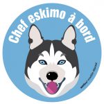 Le Husky (autocollant)