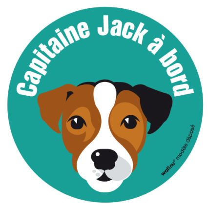 Le Jack Russel (autocollant)