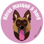 Le Malinois (autocollant)