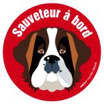Le Saint Bernard (autocollant)