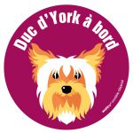 Le Yorkshire (autocollant)