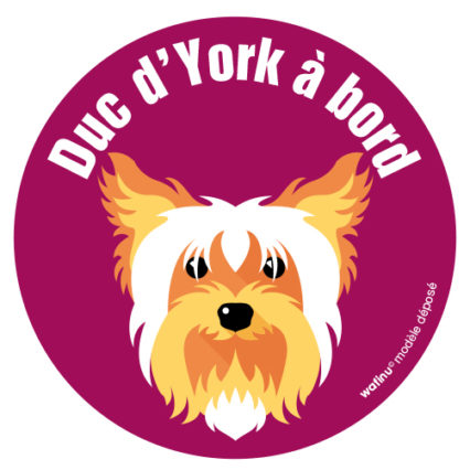 Le Yorkshire (autocollant)