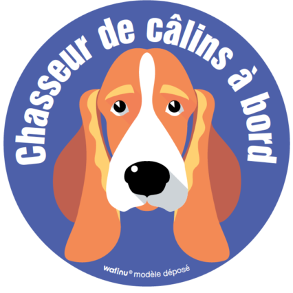 Le chien de chasse dit "Gandalf" (autocollant)