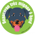 Le beauceron (autocollant)