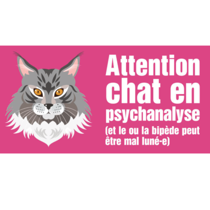 Le chat Maine Coon (autocollant dit "Freud")
