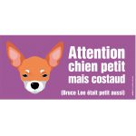 Le chihuahua (autocollant de portail)