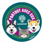 Autocollant solidaire Wafinu-Element Vet